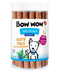 bow wow jelly snack meaty rolls